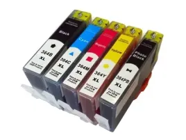 5x-tusze-do-drukarki-hp-photosmart-7510-7520-364xl