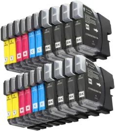 tusze-do-brother-lc-980-dcp-165c-dcp-145c-dcp-195c