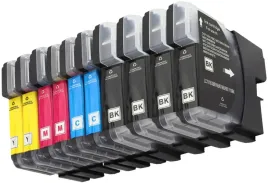 10x-tusz-lc980-do-brother-dcp-145c-165c-195c-375cw
