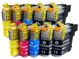 zestaw-10x-tusz-do-drukarki-brother-lc223-xl-chip