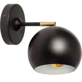 lampa-scienna-kinkiet-czarny-zloty-reflektor-okragly-do-sypialni-abruzzo
