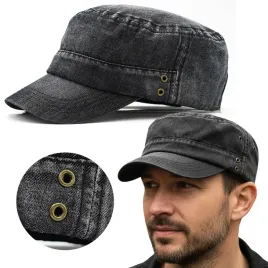 czapka-z-daszkiem-meska-patrolowka-jeansowa-czarna-pako-jeans