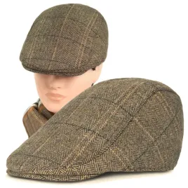 kaszkiet-meski-zimowy-ocieplany-elegancka-czapka-w-jodelke-z-welna