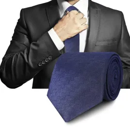 elegancki-krawat-meski-klasyczny-granatowy