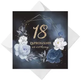 zaproszenia-czarne-na-18-urodziny-z-koperta-b25