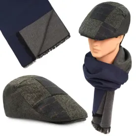 kaszkiet-meski-patchwork-i-szalik-pako-jeans-wyjatkowy-komplet-dla-niego