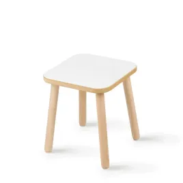 krzeselko-dla-dzieci-biale-taboret-25-cm