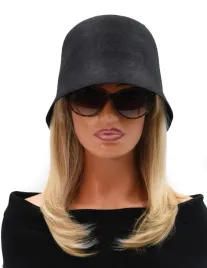 czapka-damska-elegancki-kapelusz-zimowy-bucket-filc-synteteczny-czarny