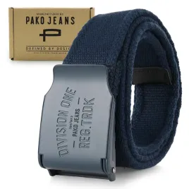 pasek-meski-premium-solidny-granatowy-parciany
