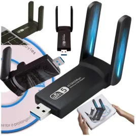 karta-sieciowa-wifi-usb-adapter-3-0-5ghz-dwie-anteny-odbiornik-do-internetu