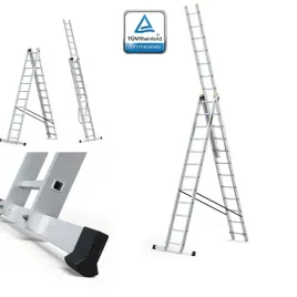 drabina-aluminiowa-wielofunkcyjna-3x12-profesjonalna-drabest-pro-150kg