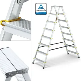 drabina-aluminiowa-domowa-dwustronna-2x8-drabest-150-kg