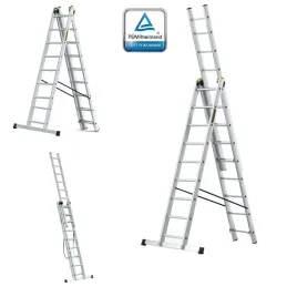drabina-aluminiowa-wielofunkcyjna-3x9-profesjonalna-drabest-pro-150kg