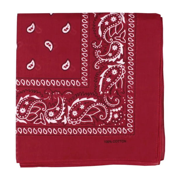 Bandana Chusta Damska Męska Bawełniana Bandamka Apaszka Bawełna Paisley