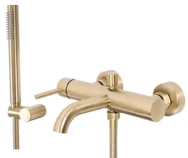 bateria-rea-wannowa-scienna-lungo-zlota-szczotkowana-gold-sluchawka-brush