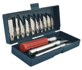 noz-modelarski-skalpel-nozyk-zestaw-13-ostrzy-etui