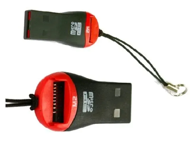 maly-czytnik-kart-microsd-micro-sd-microsdhc-usb-stan-nowy