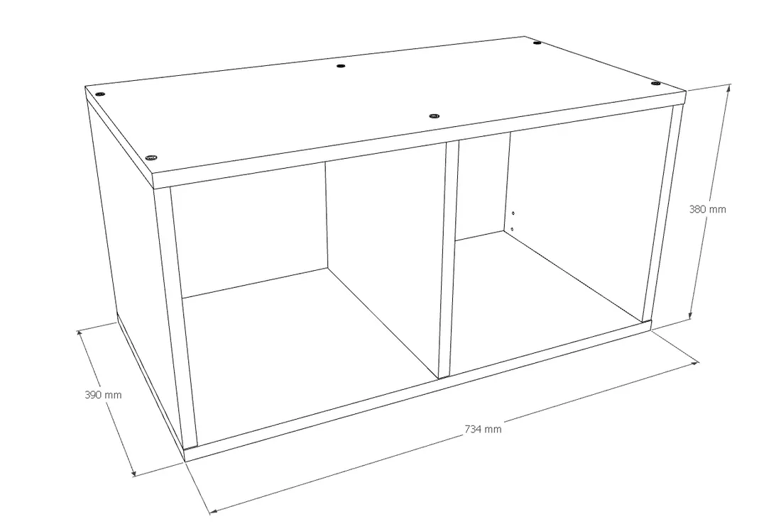 regal-modulowy-modus-bialy-2x1-stan-nowy