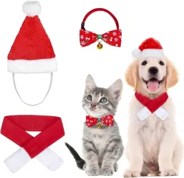 akcesoria-swiateczne-dla-psa-kota-czapka-muszka-szalik-boze-narodzenie