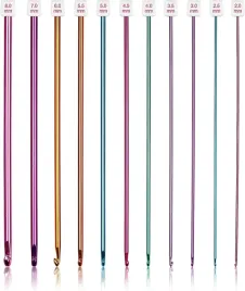 szydelka-druty-tunezyjskie-afganskie-27cm-aluminiowe-zestaw-szydelek-11szt