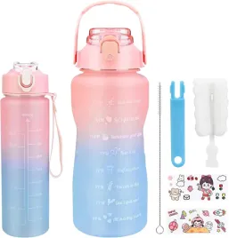 2x-butelka-na-wode-do-picia-bidon-sportowy-z-miarka-na-silownie-czyscik