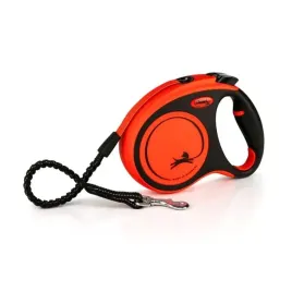 flexi-xtreme-m-smycz-pomaranczowa-tasma