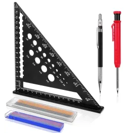 katownik-stolarski-ciesielski-aluminiowy-180mm-przymiar-budowlany-gratis