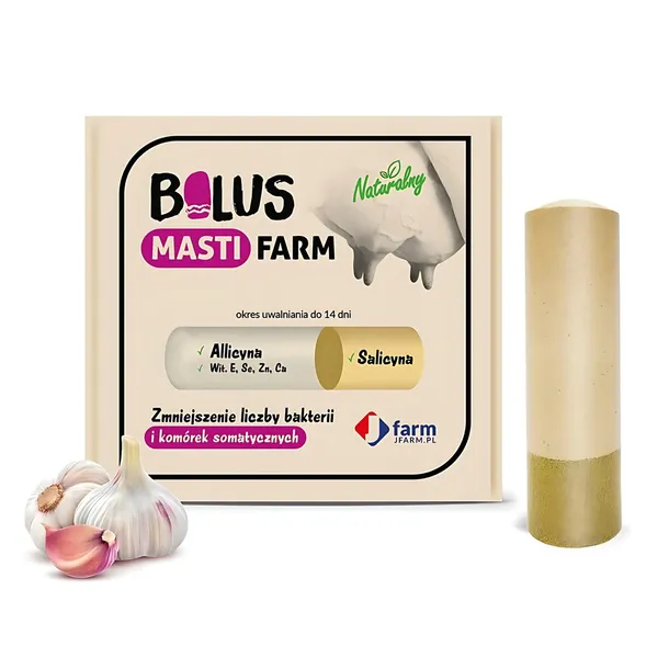 4 x JFarm Masti Farm BOLUS- 4 bolusy czosnkowe