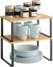 polka-kuchenna-regal-na-blat-drewniany-2szt-stojak-organizer-przyprawnik