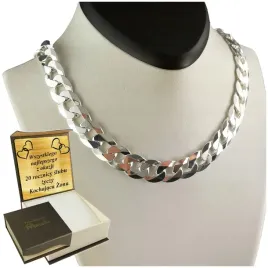 lancuszek-srebrny-meski-925-pancerka-diamentowany-pelny-10mm-grawer-gratis