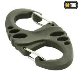 m-tac-karabinczyk-dwustronny-typu-s-hook-plastikowy-olive
