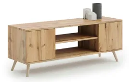 szafka-rtv-155-cm-skandynawska-dab-craft-zloty