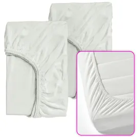 2-x-miekkie-przescieradlo-z-gumka-biale-100percent-bawelna-60x120-cm