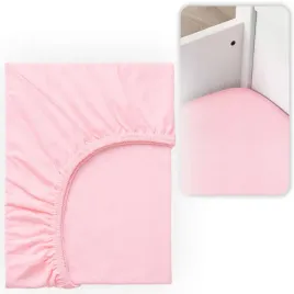 wygodne-miekkie-przescieradlo-z-gumka-rozowe-80x165-cm-100percent-bawelna