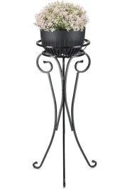 stabilny-metalowy-stojak-na-kwiaty-rosliny-czarny-kwietnik-wolnostojacy