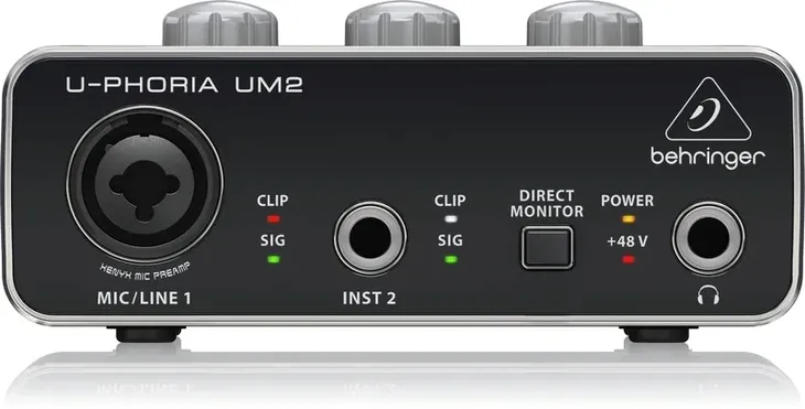 behringer-c1-mikrofon-interfejs-um2-statyw-set-stan-nowy