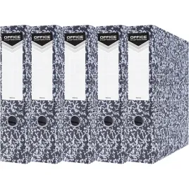 segregator-a4-75mm-office-products-z-dzwignia-marmurek-szary-5-sztuk