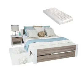 lozko-podwojne-drewniane-lea-160x200-biale-dab-truflowy-materac-pi-stelaz