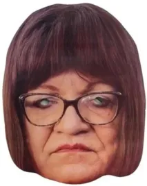 maska-papierowa-anna-grodzka-polityk-polityka-karnawal-urodziny