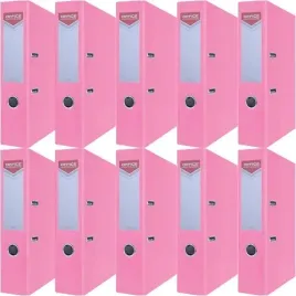 segregator-a4-75mm-office-products-z-dzwignia-pp-rozowy-10-sztuk