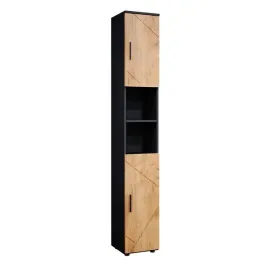 szafka-lazienkowa-wysoka-30-cm-slupek-dab-zloty-antracyt