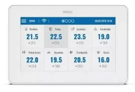 tech-m-12-panel-kontrolny-sterownikow-ogrzewania-bialy-podtynkowy
