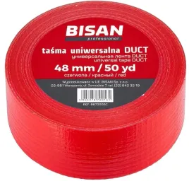 tasma-zbrojna-uniwersalna-izolacja-czerwona-duct-tape-48mm-x-50yd-bisan