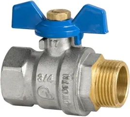 zawor-kulowy-nyplowy-z-motylkiem-3-4-pn30-dlawica-diamond