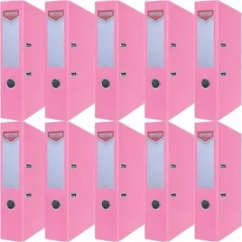 segregator-a4-75mm-office-products-z-dzwignia-pp-rozowy-10-sztuk