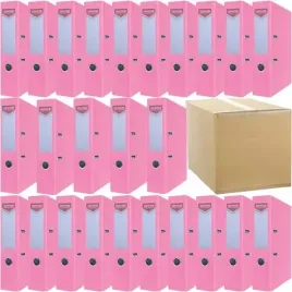 segregator-a4-75mm-office-products-z-dzwignia-pp-rozowy-25-sztuk