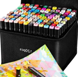 tg70309-markery-alkoholowe-pisaki-dwustronne-zakreslcze-120szt