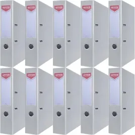 segregator-a4-75mm-office-products-z-dzwignia-pp-szary-10-sztuk
