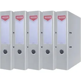 segregator-a4-75mm-office-products-z-dzwignia-pp-szary-5-sztuk