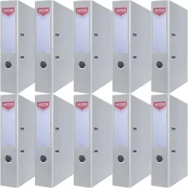 segregator-a4-75mm-office-products-z-dzwignia-pp-szary-10-sztuk